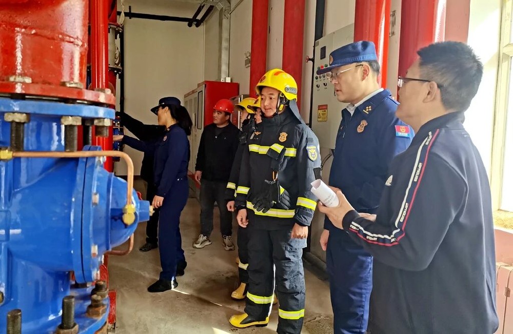 兰州新区消防救援支队到传祁甘味乳业开展安全帮扶指导